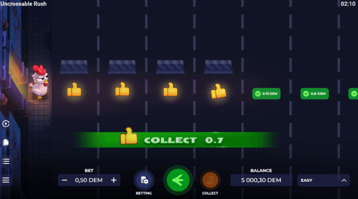 Uncrossable Rush – Análise Veterano Modo Difícil